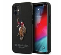 U.s. Polo Assn. US Polo USHCP12SPUGFLBK iPhone 12 mini 5,4" czarny|black Polo Embroidery Collection (USHCP12SPUGFLBK)