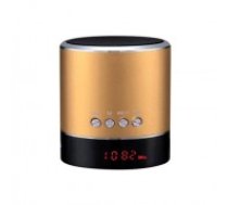 OEM A38s Bluetooth Speaker - with radio and display Gold (GŁOSORG00081)