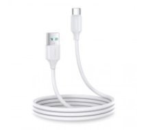 Joyroom USB uzlādes | datu kabelis - USB Type C 3A 1m, balts (S-UC027A9) (S-UC027A9 1M WHITE)