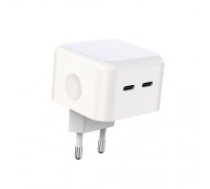 XO wall charger L102 PD 35W 2x USB-C white (L102)