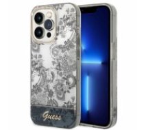 Guess PC|TPU Toile De Jouy Case for iPhone 14 Pro Grey (GUHCP14LHGPLHG)