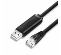 Ugreen console cable USB - Ethernet RJ45 1,5m black (CM204) (50773-UGREEN)