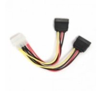 Kabelis Gembird 2 x SATA - Molex (CC-SATA-PSY-0.3M)