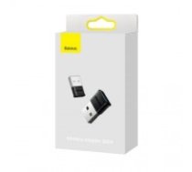 Baseus BA04 mini Bluetooth 5.0 adapteris USB uztvērējs datora raidītājs melns (ZJBA000001) (ZJBA000001)