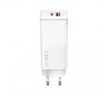 Forever Core PD+ QC 3.0 GaN charger 1x USB 1x USB-C 65W white (GSM099199)