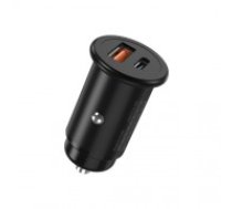 XO car charger CC38 PD QC 3.0 20W 1X USB 1x USB-C black (CC38)