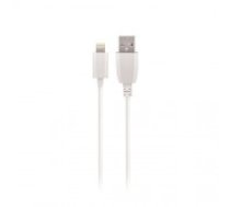 Maxlife cable USB - Lightning 0,5 m 2A white (OEM0100963)