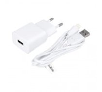 Maxlife MXTC-01 charger 1x USB 2.1A white + Lightning cable (OEM001530)