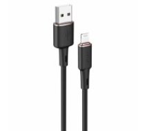 Acefast cable MFI USB - Lightning 1.2m, 2.4A black (C2-02 black) (C2-02-A-L BLACK)