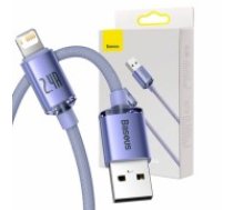 Baseus Crystal cable USB to Lightning, 2.4A, 2m (purple) (CAJY000105)