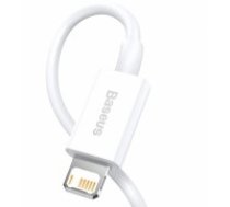 Baseus Superior Cable USB - Lightning 2,4A 0,25 m White (CALYS-02) (CALYS-02)