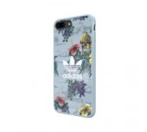 Adidas Floral Case Plastikāta Apvalks Priekš Apple iPhone X | XS Zils (EU Blister) (AD-FC-IPHX-BL)