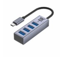 USB Centrmezgls Maillon Technologique MTHUB4 HDMI USB-C USB 3.0 USB 3.2 USB A 3.2 Gen 1 (3.1 Gen 1) x 4