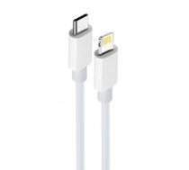 Maxlife MXUC-05 cable USB-C - Lightning 1,0 m 20W white (OEM0100927)