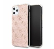 Guess GUHCN58PCU4GLPI iPhone 11 Pro różowy|pink hard case 4G Glitter (GUHCN58PCU4GLPI)