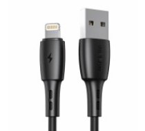 USB to Lightning cable Vipfan Racing X05, 3A, 2m (black) (X05LT-2M-BLACK)