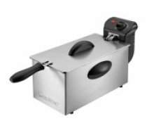 Clatronic FR 3586 Fryer 3 L Silver,Stainless steel Stand-alone 2000 W (FR 3586)