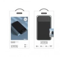 SENDEM PK91 powerbank 10000 mAh | 2,4A | LED | melns (SENDPK91BK)