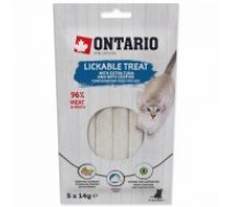 Gardums kaķiem – Ontario Lickable Treats with Tuna and Codfish, 5 x 14 g (112069)