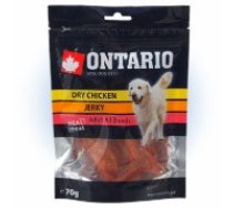 Gardums suņiem : Ontario Dry Chicken Jerky, 70 g