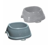 Stefanplast Barības bļoda Break 1 0,4L 17x17x6cm asorti pelēka/zila (2196065)