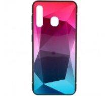 Mocco Stone Ombre Back Case Silikona Apvalks Ar Krāsu Gradientu Priekš Apple iPhone X / XS Rozā - Zils (MC-STOG-IPXS-PIBL)