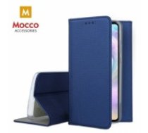 Mocco Smart Magnet Book Case Grāmatveida Maks Telefonam Xiaomi Mi 11 Zils (MO-MAG-XI-MI11-BL)