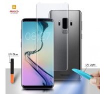 Mocco UV 9H Tempered Glass Aizsargstikls Pilnam Ekrānam + Eco Līme + Lampa Priekš Huawei Mate 20 Caurspīdīgs (MC-UV-3D-HU-MAT-20-9H)