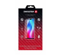 Swissten Full Face Tempered Glass Aizsargstikls Pilnam Ekrānam Xiaomi Mi 10 Lite Melns (54501788)