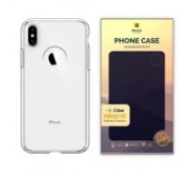 Mocco Original Clear Case 2mm Aizmugurējais Silikona Apvalks Priekš Apple iPhone XS Max Caurspīdīgs (PC15695)