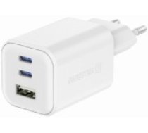 Swissten Travel Tīkla Lādētājs GaN 2x USB-C / PD USB-A / 18W QC / 65W (22071400)