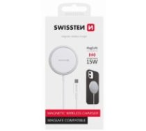 Swissten MagStick Lādētājs 15W priekš Apple iPhone USB-C (22055530)