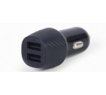 Gembird 2-port USB Car Charger 4.8 A Black (TA-U2C48A-CAR-01)