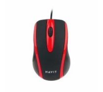 Havit MS753 universal mouse (black&red) (MS753-BR)