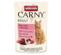 ANIMONDA Carny Adult Beef, turkey and shrimps - wet cat food - 85g