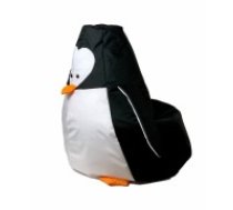 Go Gift Sako bag pouf Penguin black and white L 105 x 80 cm