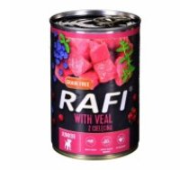 Dolina Noteci Rafi Junior with veal, cranberry, and blueberry - Wet dog food 400 g