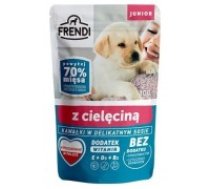 FRENDI Junior Pieces in a delicate sauce with veal - Wet dog food - 100 g