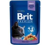 BRIT Premium Cat Cod Fish - wet cat food - 100g