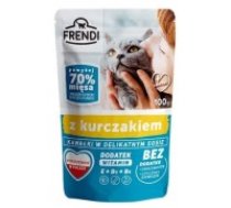 FRENDI Pieces in sauce with chicken - wet cat food - 100 g