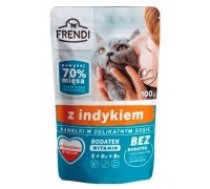 FRENDI Pieces in turkey sauce - wet cat food - 100 g