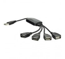 Akyga Hub USB AK-AD-13 2.0 4 ports black 15cm (AK-AD-13)