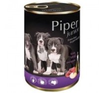 DOLINA NOTECI Piper Junior with veal and apple - wet dog food - 400g