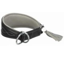 Kakla siksna : Trixie Active Comfort collar for greyhounds, S: 27–35 cm|55 mm, black|grey. (109046)