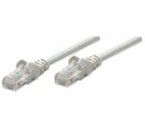 Intellinet Network Patch Cable, Cat6, 1m, Grey, CCA, U/UTP, PVC, RJ45, Gold Plated Contacts, Snagless, Booted, Lifetime Warranty, Polybag (340373)