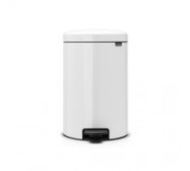 BRABANTIA atkritumu tvertne ar pedāli NewIcon, 20 l, White - 111846 (111846)