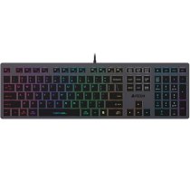 Tastatūra A4Tech Fstyler FX60H Grey (A4TKLA47126)