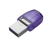 USB zibatmiņa Kingston 128Gb DataTraveler microDuo 3C G3 (DTDUO3CG3/128GB)