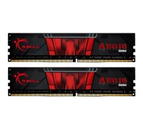 Operatīvā atmiņa G.SKILL Aegis 16GB 2666MHz DDR4 CL19 KIT of 2x8GB (K2 F4-2666C19D-16GIS)