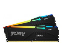 Operatīvā atmiņa Kingston Fury Beast RGB 64Gb 5600MHz DDR5 CL36 KIT of 2x32GB (KF556C36BBEAK2-64) (2x32Gb KIT)